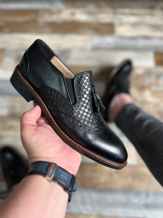 Mocassin Borsalino a Boucles