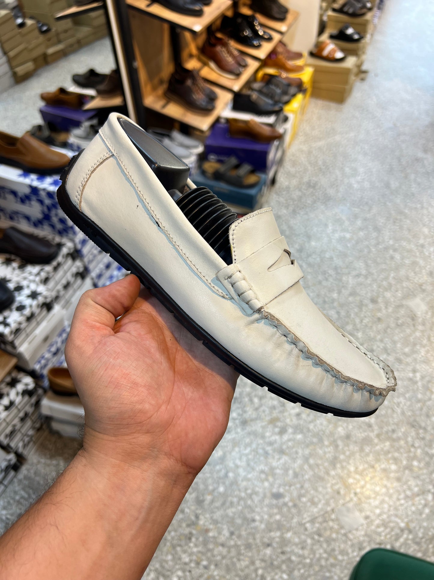 Mocassin T01 Blanc