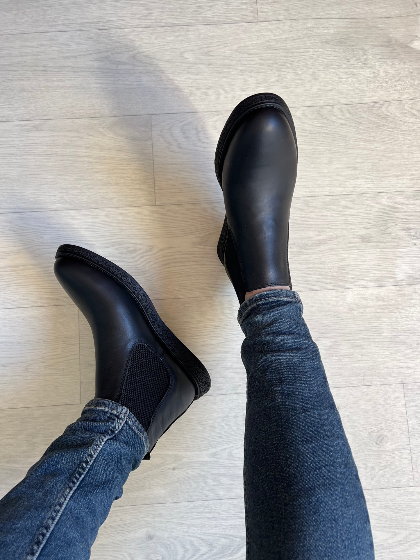 Bottes Chelsea Noire Simple