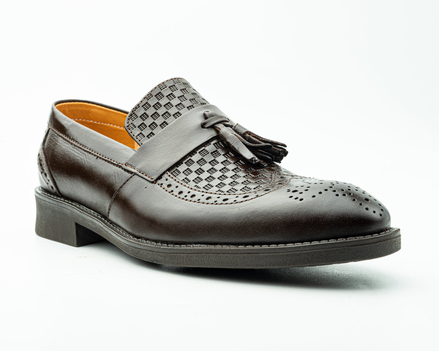 Mocassin a Glands Cuir