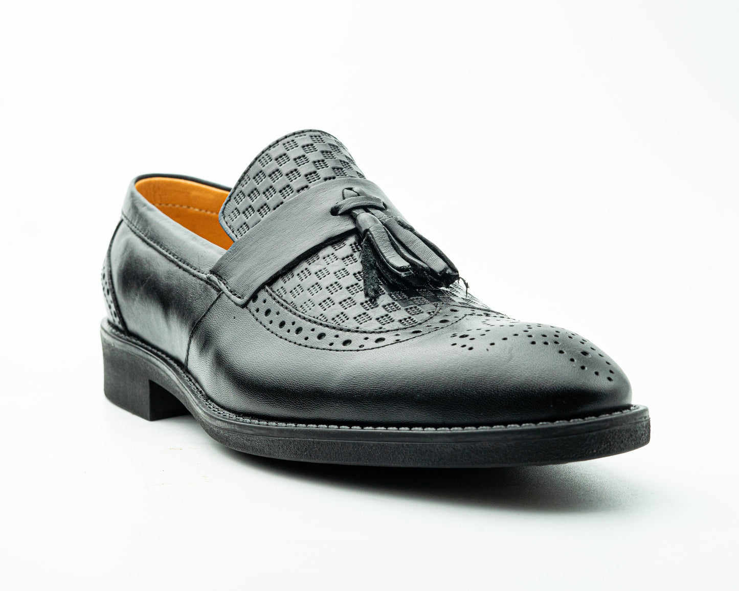Mocassin a Glands Cuir