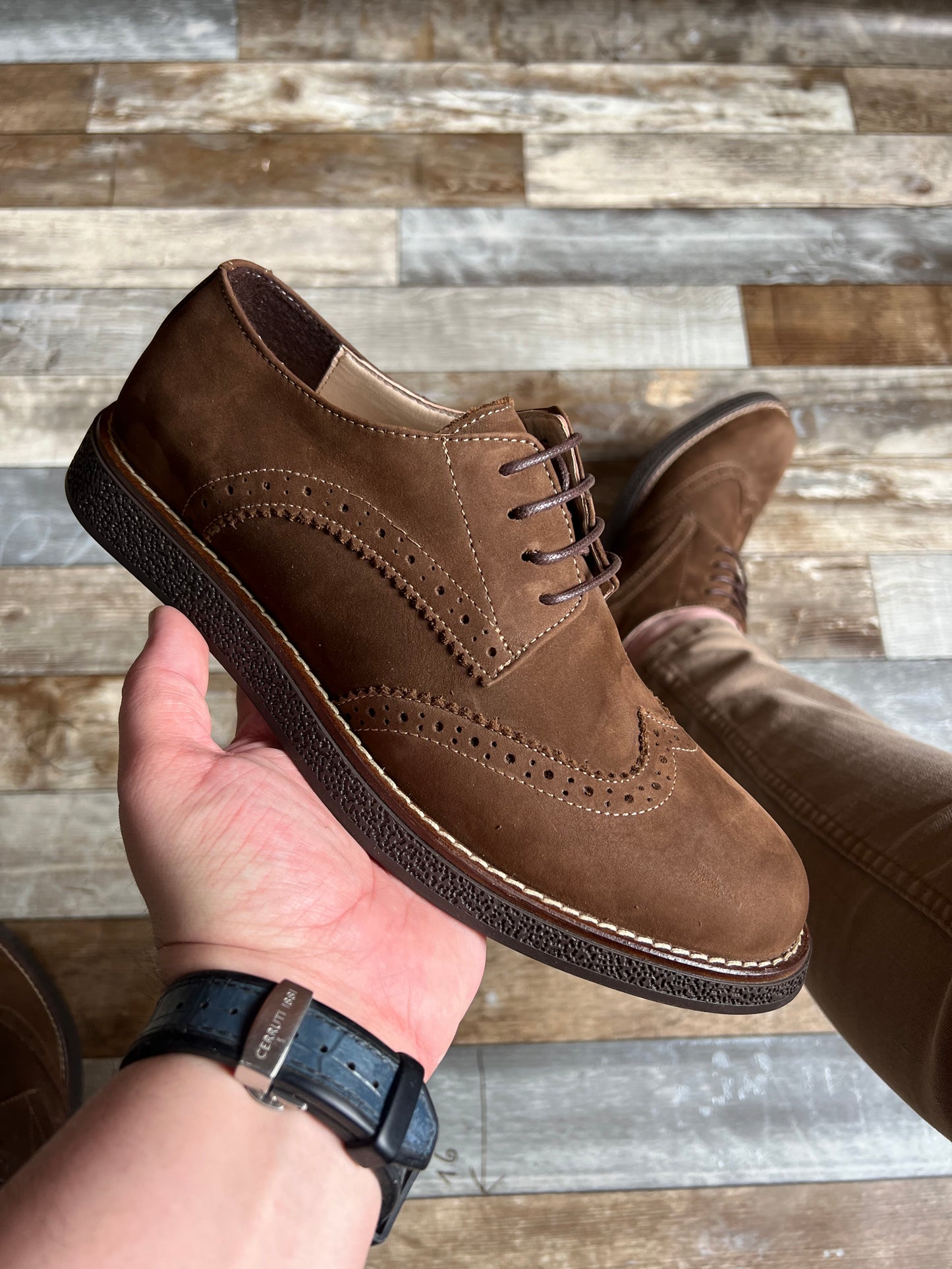 Chaussure Borsalino Nubuck