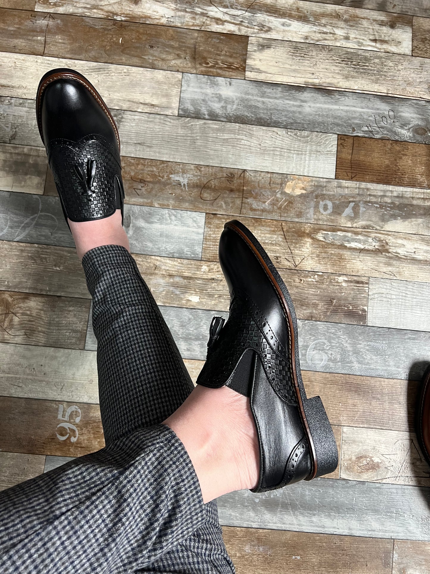 Mocassin Borsalino a Boucles