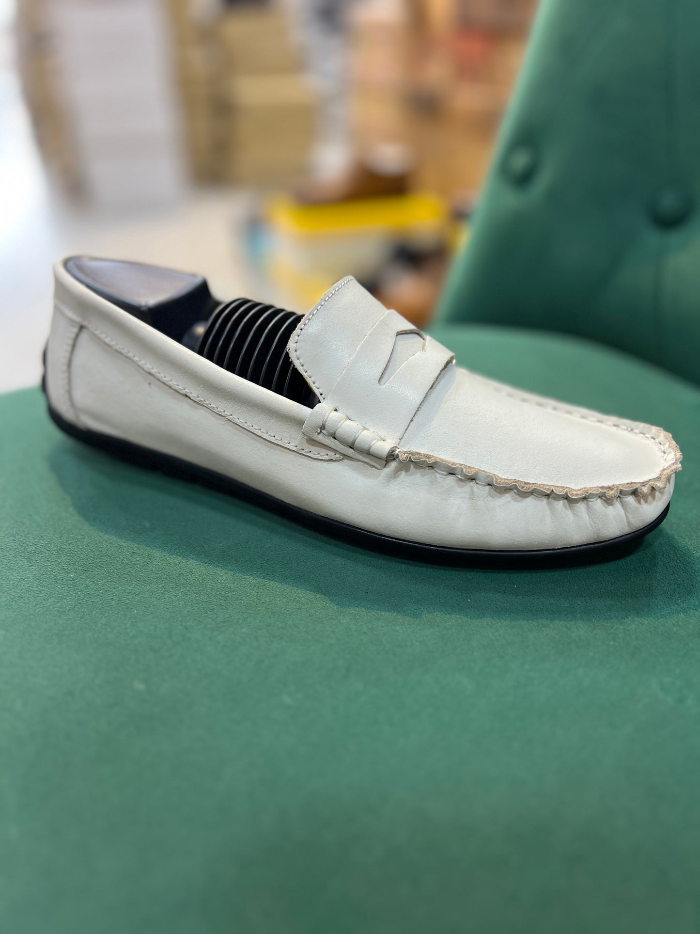 Mocassin T01 Blanc
