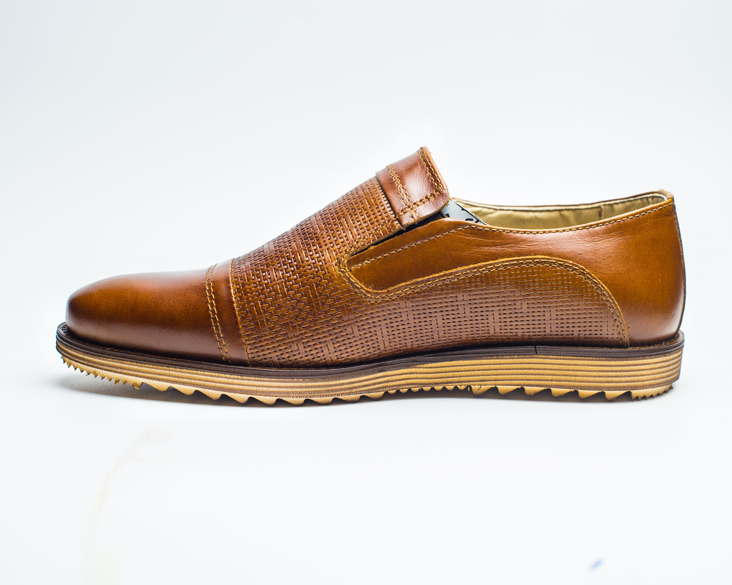 Mocassin Tabaco Cuir