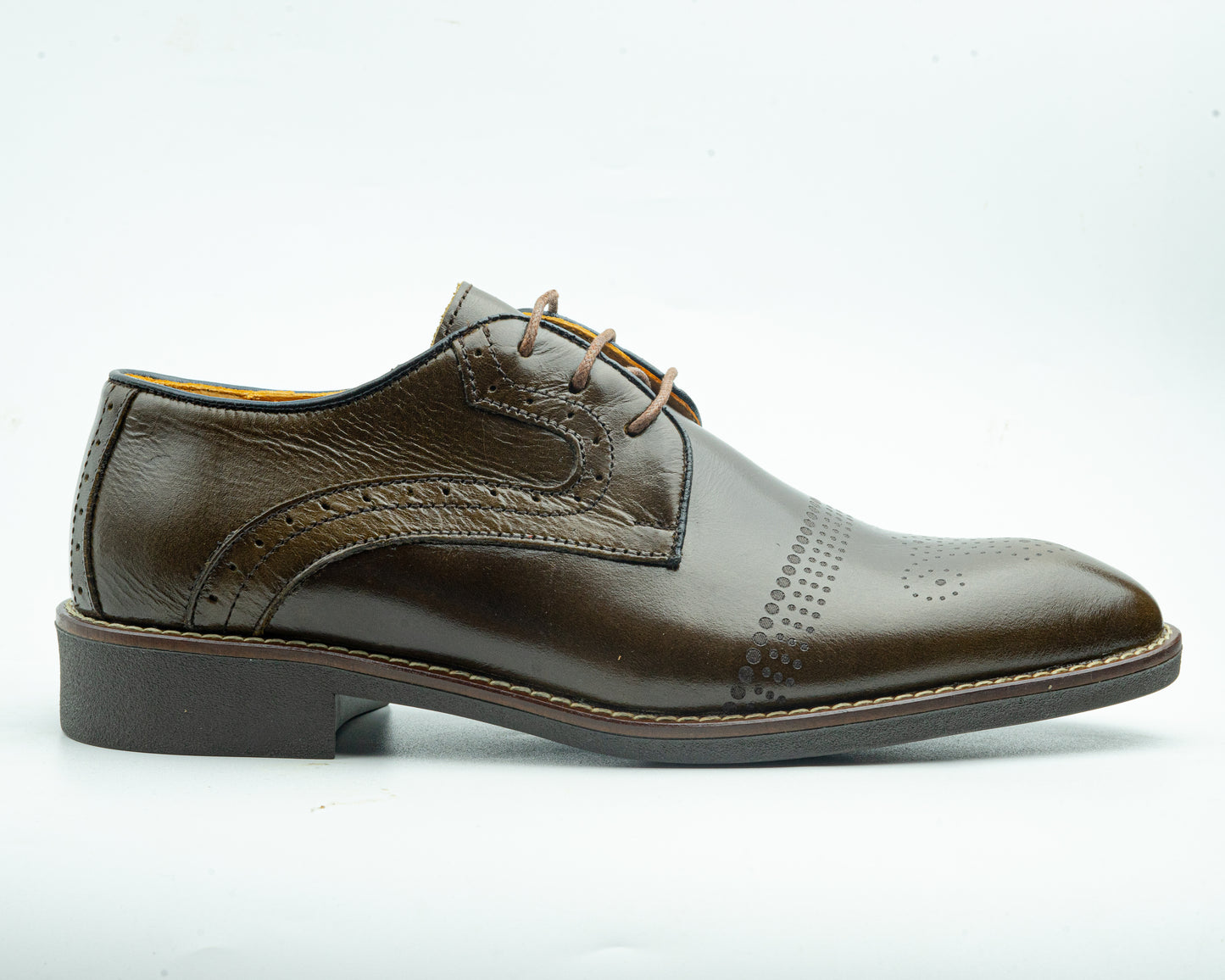 CHAUSSURE HABILLÉE EN POINTE MARRON