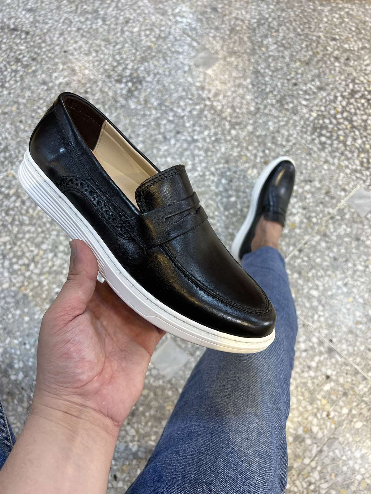 Mocassin leger Noir