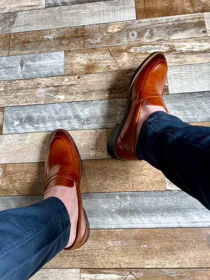 Mocassin oxford Tabaco Sprezzatura