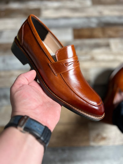 Mocassin oxford Tabaco Sprezzatura