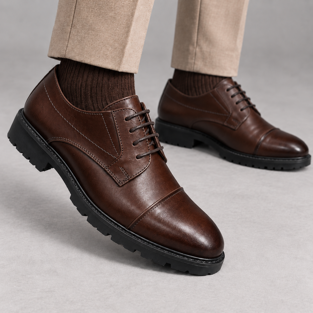 Marlow -Derby Homme en Cuir