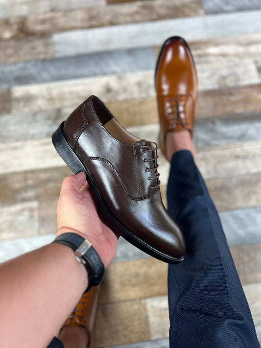 Chaussure Zamen en Cuir