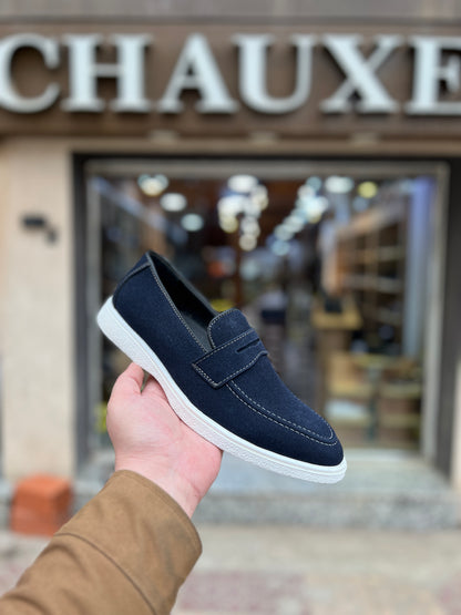 Loafer bleu jean