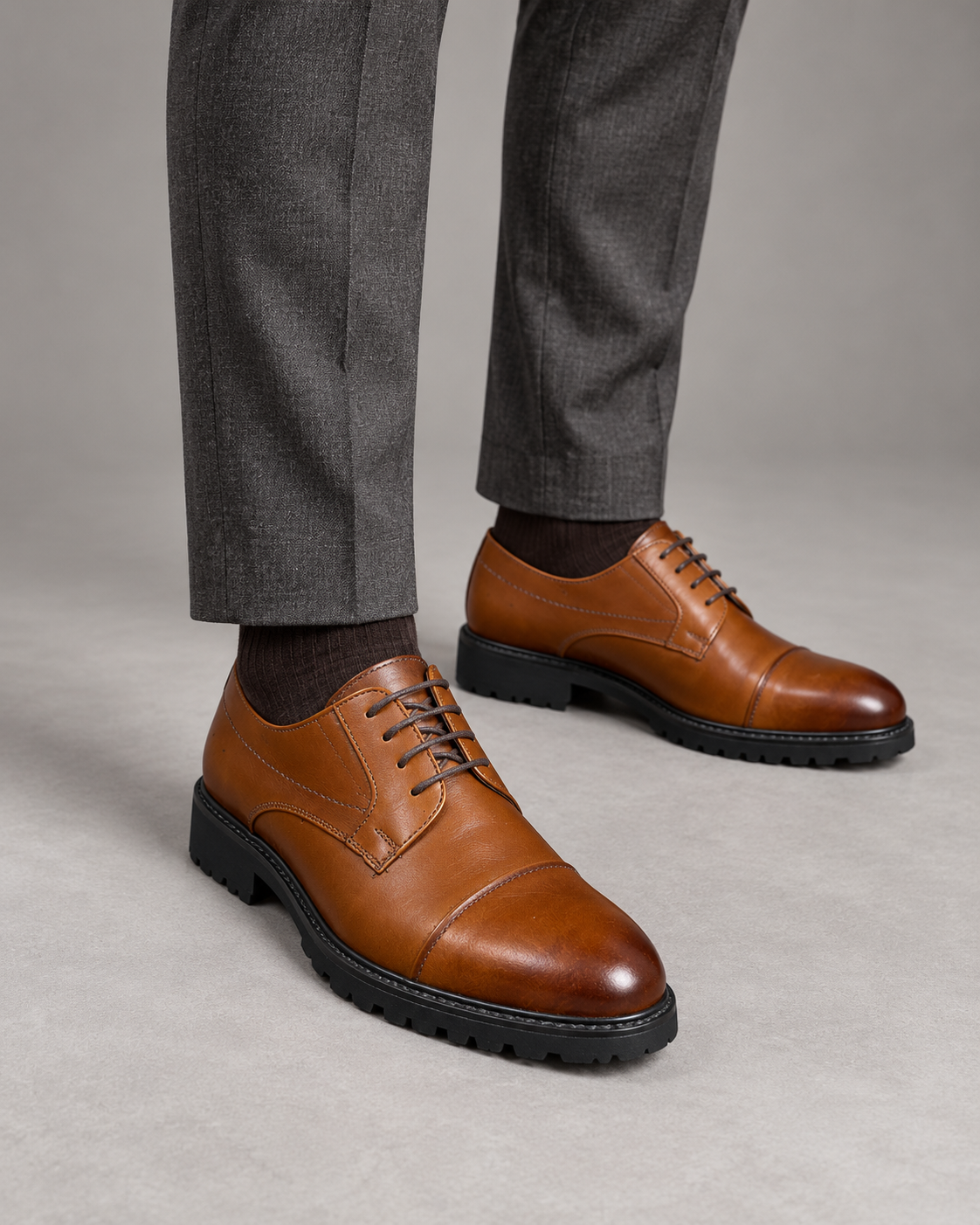 Marlow -Derby Homme en Cuir