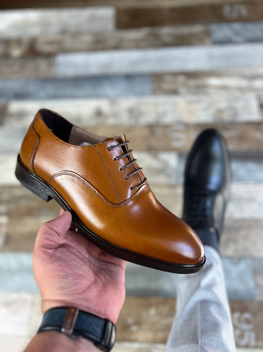 Chaussure Zamen en Cuir