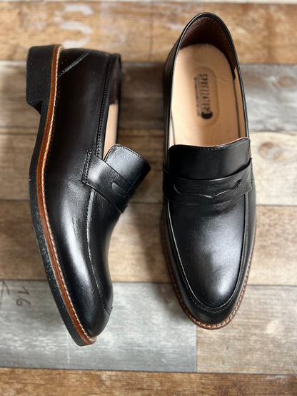 Mocassin oxford Noir Sprezzatura