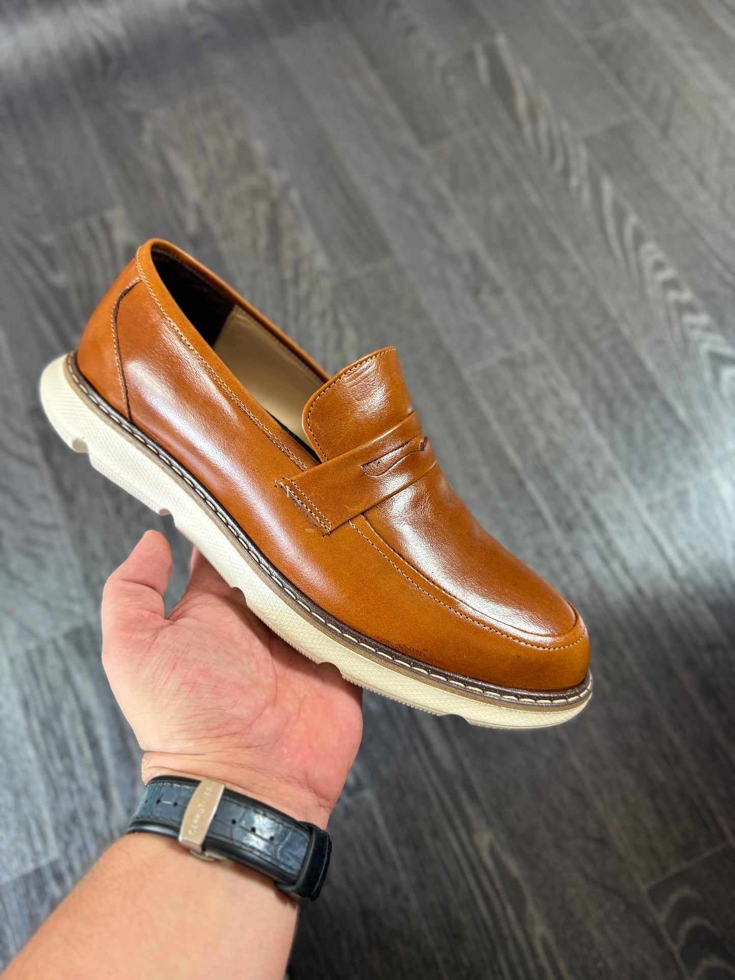 Mocassin Kaven en Cuir