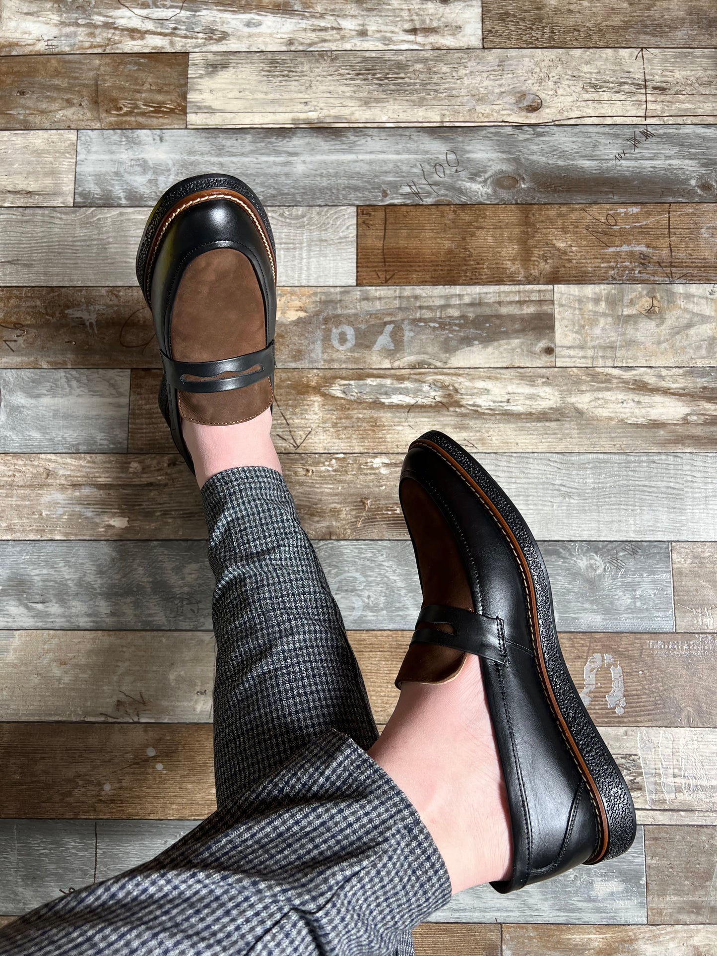 Mocassin Sira en Cuir Noir