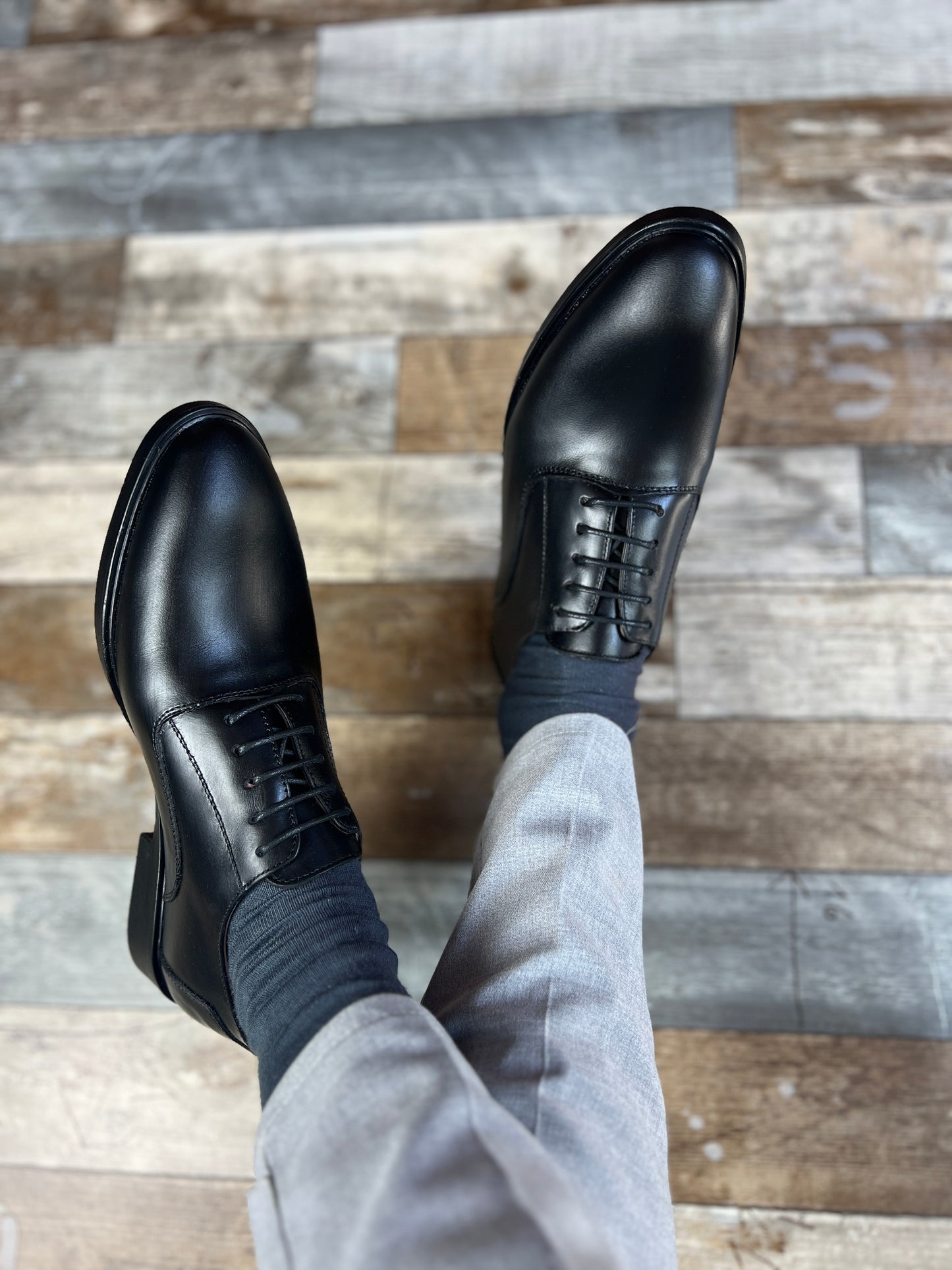 Chaussure Zamen en Cuir