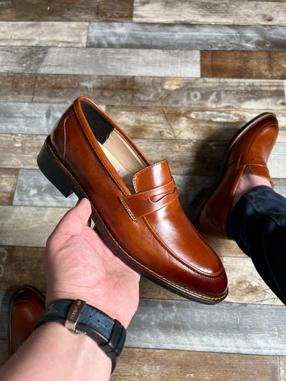 Mocassin oxford Tabaco Sprezzatura