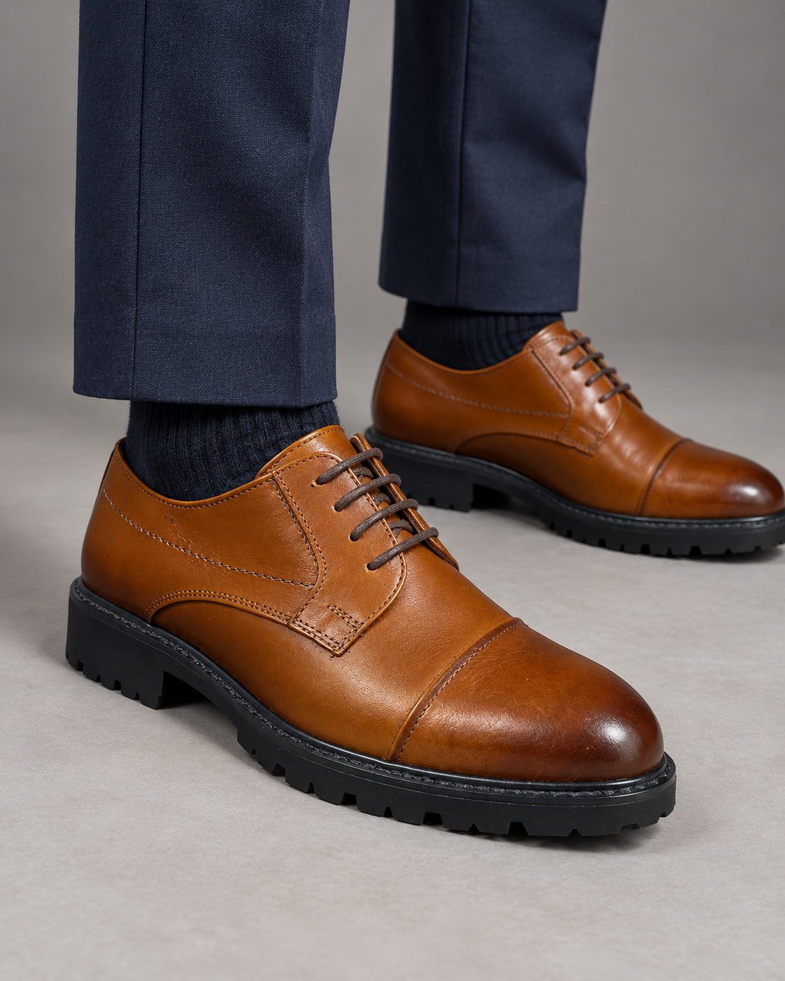 Marlow -Derby Homme en Cuir