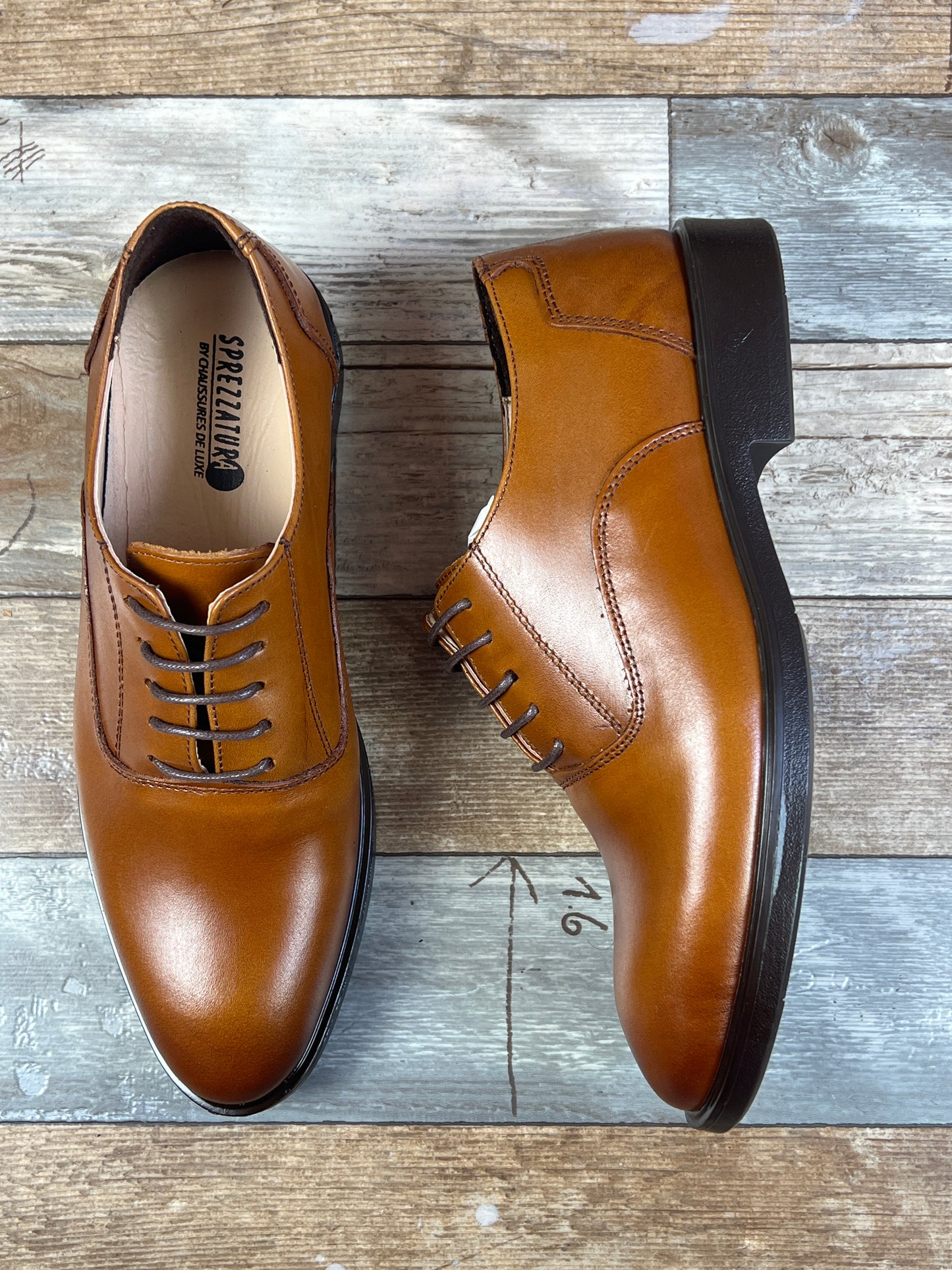 Chaussure Zamen en Cuir