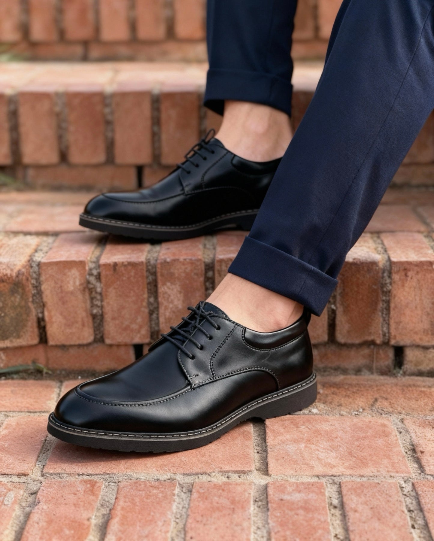 Chaussure Eleganza en cuir Noir