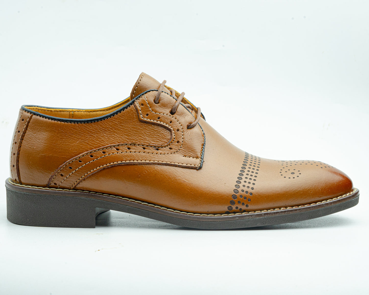 CHAUSSURE HABILLÉE EN POINTE TABACO